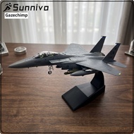 Gazechimp Alloy F-15E Strike Eagle Model Airplane Exquisite Detailing F-15E Fighter Jet Model Detail