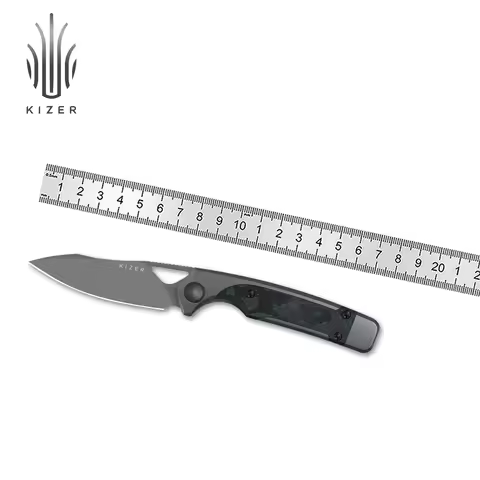 Kizer Folding Knife Ara Ki3729A1/A2/A3/A4 2025 New Arrivals Titanium Handle with S45VN/CPM Cruwear S