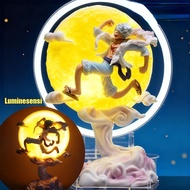 Ready Figure Luffy Gear 5 moon Luffy Nika Figure Kaisen Christmas Gift One Piece One Piece Statue Ac