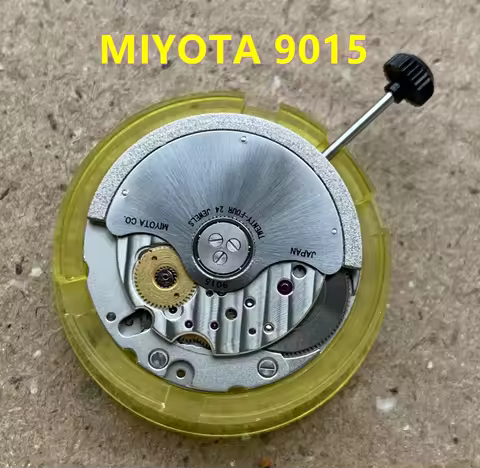Japan Original Miyota 9015 Mechanical Movement Ultra Thin 24 Jewels Automatic Self-winding Watchmake