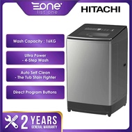 Hitachi 16KG Inverter SF-160TCV Top Load Dual Jet Washing Machine | Washer | Mesin Basuh |  洗衣机 *Sim