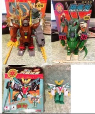 國內版 魔動王 魔動COLLECTION 模型 3種 二手 組裝 懷舊玩具