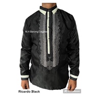 Modern Barong Black for men