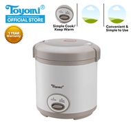 TOYOMI Rice Cooker 0.4L [Model: RC 515] - Official TOYOMI Warranty Set. 1 Year Warranty.
