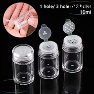 SMILE Loose Powder Jars Plastic Makeup Tools 10ml Refillable Bottles