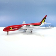 Italy Airlines Ferrari Aircraft Model Boeing 777 Model Aircraft Boeing777 20cm Alloy Simulation Airc