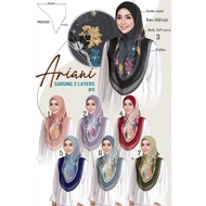 Tudung Sarung ARIANI Vietnam ( 2 Layer )