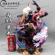 One Piece Series GK King of Hell Yan Mo Zoro Anime Figure Statue Model Trendy Play Decoration Merchandise