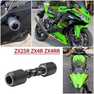 สไลเดอร์กรอบป้องกันล้มสำหรับรถจักรยานยนต์ ZX25R ZX4RR ZX4R ZX-4RR ZX-4R คาวาซากิสไลเดอร์ป้องกันแผ่นก