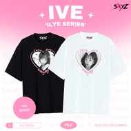 Tshirt IVE "I Love you everyday" series - Wonyoung Yujin Rei Lesseo Gaeul Liz - 100% Cotton Combed T
