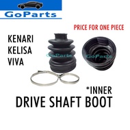 KENARI KELISA VIVA AURA CV JOINT DRIVE SHAFT BOOT / DRIVE SHAFT COVER (INNER) 3GAP
