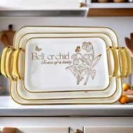Luxury Tray Decoration Tray Handle Gold Tray Set of 3 Tray Tray Tray Tray Tray
