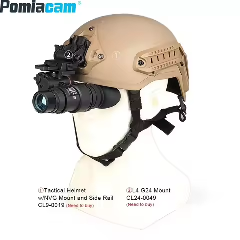 PVS-18 Infrared Digital Camping Device Head-Mounted Hunting Camera NVG Scope HD Infrared Night Visio