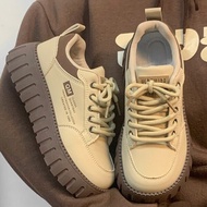 kasut perempuan kasut jogging perempuan kasut sport wanita Merad Thick-Sole Breathable Casual Sneake