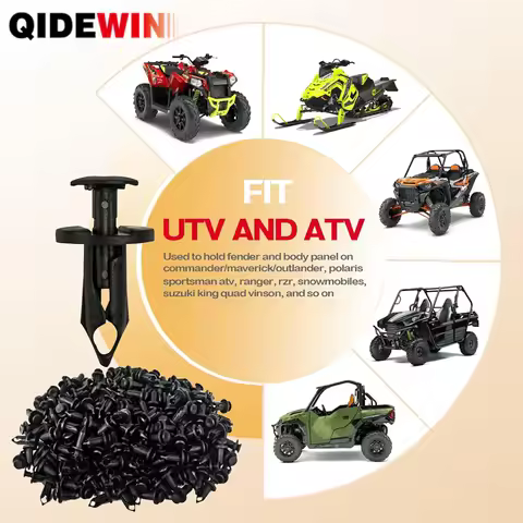 ATV UTV Renegade Rivets 100 Pack for Can Am Maverick Commander Outlander For Can Am Maverick X3 For 