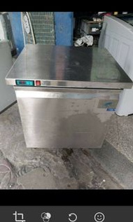 降2000~二手中古營業用工作台冰箱，冰櫃，冷凍櫃，只有冷凍功能，110v，保固3個月，line帳號chin0290