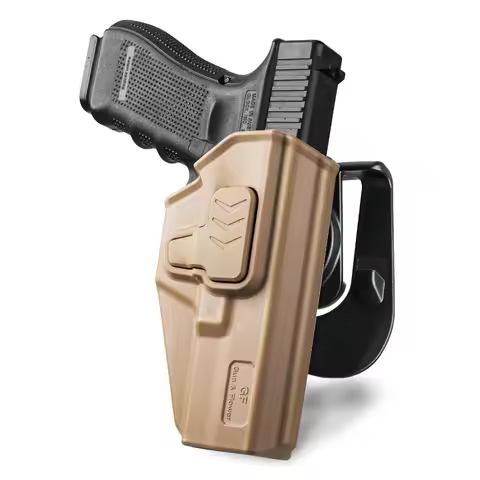 G17 Holster, OWB Holster Fits G17/19/31/32(Gen1-5), G22/23 (Gen 1-4), G19x/45, Open Carry Holster fo