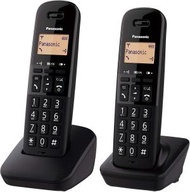 KX-TGB612 雙子機數碼室內無線電話 黑色【平行進口】