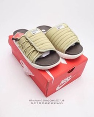 Nike Asuna Slide 2 Slide  Men's and women's outdoor slippers . EU Size：36 37.5 38 39 40 41 42 43 44  45