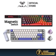 Aula WIN60 HE Magnetic Switch Polling Adjustable Actuation Rapid Trigger Hall Effect RGB