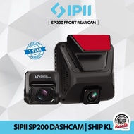 【In stock】 ★🔥HOT ITEM🔥 SIPII SP200 Dual Channel Premium Dashcam Front &amp; Rear Dash Camera 1080p Full HD &amp; 4K Video Qual