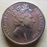 ELIZABETH II AUSTRALIA 1985 1 DOLLAR Coin