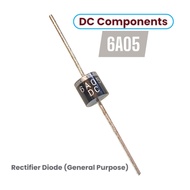 6A05 Diode 6A 500V R-6 DC COMPONENTS Pack Of 5/10pcs For Power Supply DIY Converter