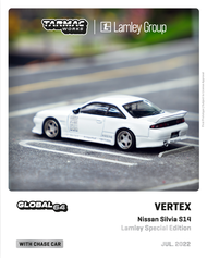 Đường Băng Hoạt Động 1:64 Nissan Silvia S14 Trắng Lamley Phiên Bản Đặc Biệt Diecast Mô Hình Xe