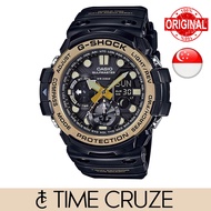 [Time Cruze] G-Shock Gulfmaster GN-1000 Digital Compass Thermometer Tide Graph Black Gold Sports Men Watch GN-1000GB-1A