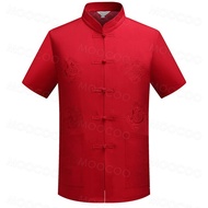 in stock Tang suit men Hanfu Chinese Traditional Wear Chinese style men's clothing Chinese style top
