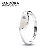 Pandora Signet sterling silver ring