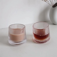 【Ready Stock🇲🇾】Classy Whiskey Liquor Glass Rocking Glass Water Cup Tumbler