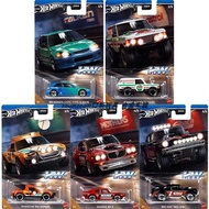 Mattel Hot Wheels Cars Noppo Gulf Racing 94 Toyota Supra 1983 Chevrolet Silveradc 1:64 Diecast Vehic