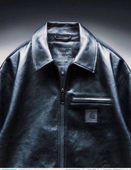Carhartt WIP Detroit Jacket J97 經典 美式 潮流復古休閒底特律PU皮衣夾克外套
