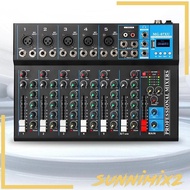 [Sunnimix2] Audio Mixer Digital Bluetooth Sound Mixing for Studio Broadcast DJ