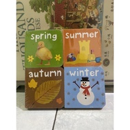 Chunky books (spring, summer, autumn, winter) bbw books children's books