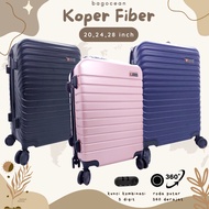 FIBER SUITcase 20 24 28 INCH ORIGINAL SWISS POLO / IMPORTED POLO FIBER SUITcase BIG SIZE 28" 20" 24"