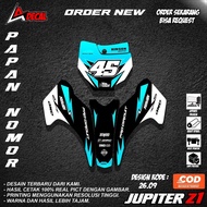 JUPITER Z1 Number Plate Sticker KTM 85 Number Plate (Free Name and Number)