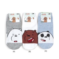 We Bare Bears Socks - Half Face