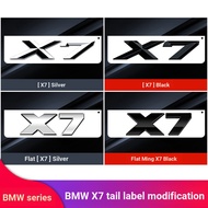 Suitable for BMW X7 Fender Side Label Four-wheel Drive Label XDrive Huachen BMW Tail Label Sticker C