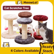 ♒MeowLo Cat Scratcher Poles Tree Cat Toy Cat Scratch Cat Tree Scratcher Post Play Bed Toy Mainan Kucing Scratcher 猫爬架❧