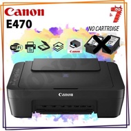 Canon Pixma E470 3in1 Wi-Fi Inkjet Printer NO CARTRIDGES