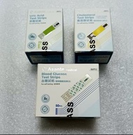 Asante 50張血糖試紙$180、25張尿酸試紙$190、10張膽固醇試紙$190❗$468/3盒任選