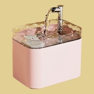1PC Water Fountain Kucing Tempat Minum Anjing Kucing Fountain Dispenser Pet Water Fountain - 1.5L