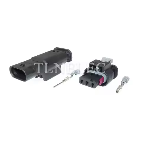 4F0973703A 4F0973703 TE Tyco AMP 3 Pin Male Female Auto Electronic Waterproof Connector Plug 1718653