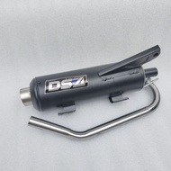 Exhaust Ds4 Muffler 1set Power pipe BEAT carb/fi Genio all new beat Mio sporty mio soulty mio i125 m