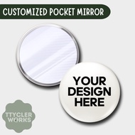 CUSTOMIZED POCKET MIRROR 2.25 INCHES