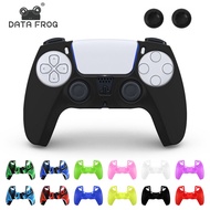 DATA FROG Anti-Slip Silicone Cover Skin Protective Case For Playstation 5 Controller Protection Case For PS5 Gamepad Accessories