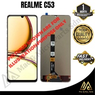 REALME C53 Fullset LCD Original Quality Touch Screen Digitizer Replacement LCD ( Ready Stock )