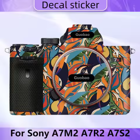 For Sony A7II A7SII A7RII Camera Vinyl Wrap Film Decal Skins For Sony A7M2 A7R2 A7S2 Camera Skin 3M 